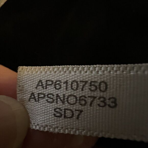 Andrew Marc Puffer 650 fill Down Jacket Coat Packable Women M Navy Black - Picture 11 of 16